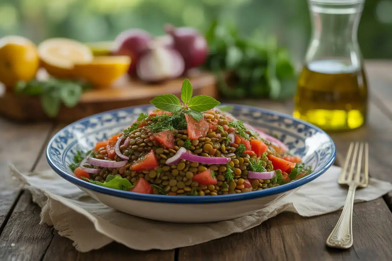 https://www.leschevresdugriffey.fr/wp content/uploads/salade de lentilles libanaise